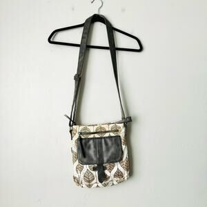 Pistil Purse high quality hood rover ore leaf print cross body adjustable purse